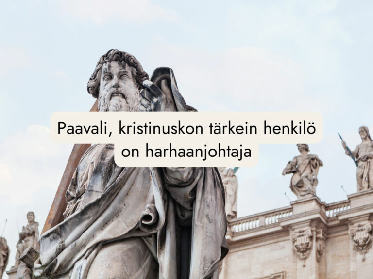 Paavali, kristinuskon tärkein henkilö